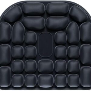 Inflatable Seat Cushion – Pressure Relief Pillow for Office Chair, Car & Wheelchair – Built-in Hand Pump, Ergonomic Design, Portable & Foldable (Anti Hemorrhoids/Anti Aecubitus)